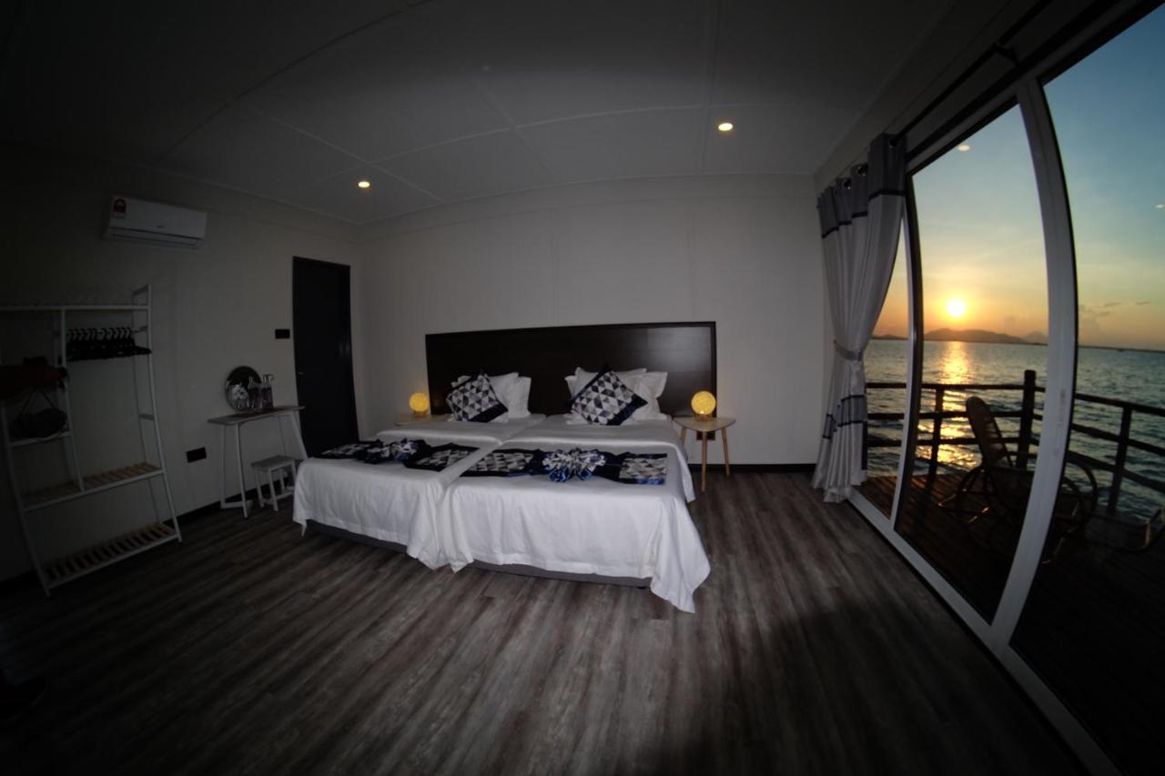 Shun Shun Water Bungalows Otel Semporna Dış mekan fotoğraf